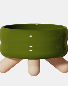 Ceramic Elevated Water Bowl