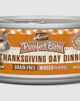 Purrfect Bistro Grain Free Minced Thanksgiving Day Dinner