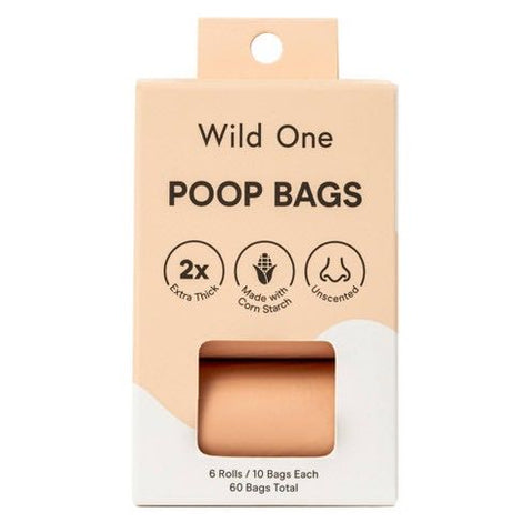 Wild One Poop Bags 60 Count