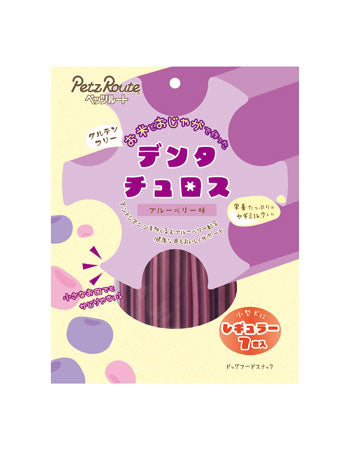 PetzRoute Dental Churros - Blueberry