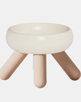 Ceramic Elevated Food Bowl