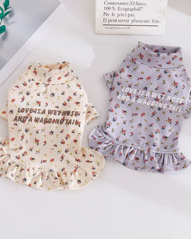 Floral Pattern Skirt