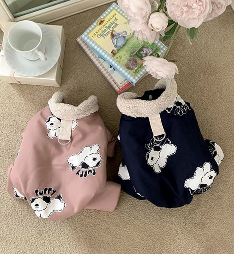 Puppy Down Jacket One-Piece