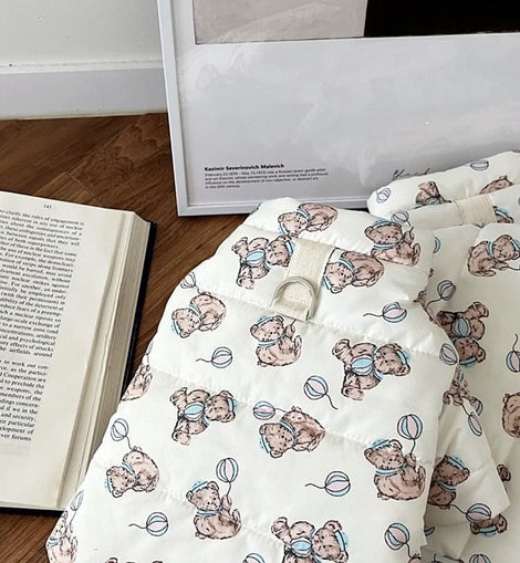 Teddy Bear Down Jacket One-Piece