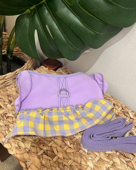 Plaid Dress Harness Set