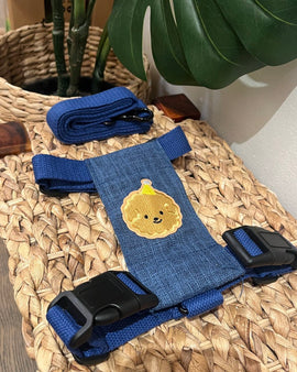 Poodle Embroidery Harness Set