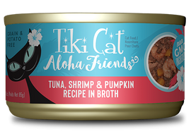 Tiki Cat Aloha Friends Tuna Shrimp & Pumpkin